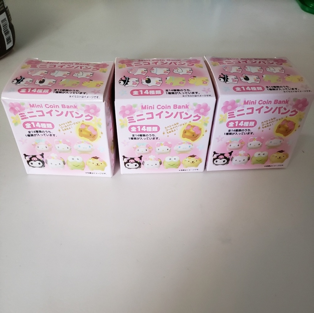 Sanrio coin banks